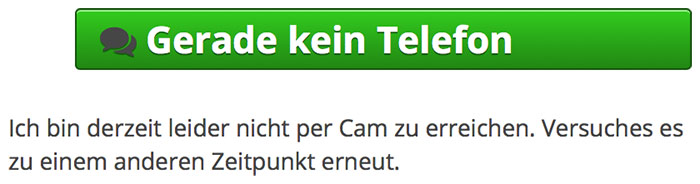 Gerade kein Telefon